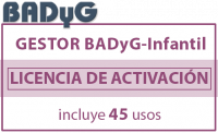 Licencia de activación BADyG-Infantil para el Gestor BADyG