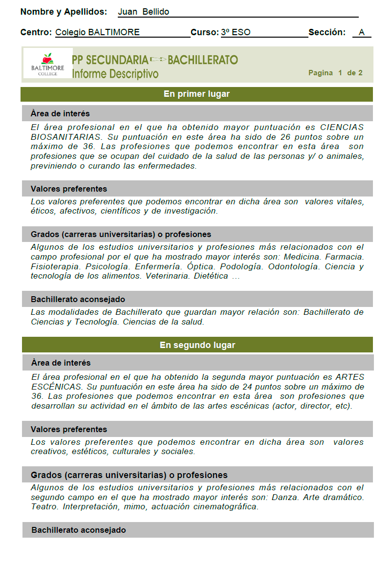 PP Informe descriptivo página 1 de 2